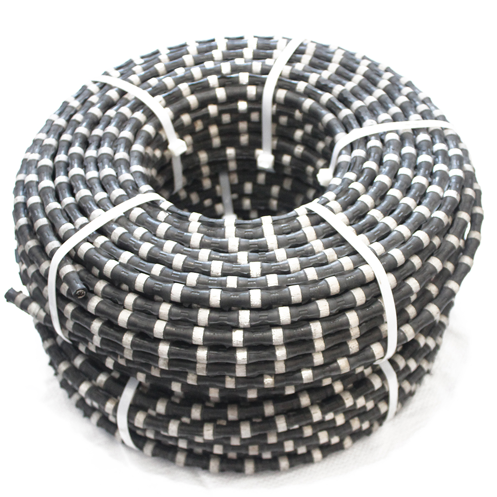 Corda de corte de fio abrasivo diamante pedra serra fabricante de peças para corte
